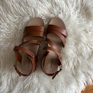 NWOT Baretraps Clara Women's Sandals Dark Caramel 10 M